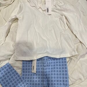 NWT Janie & Jack 2-Piece Long Sleeve Pants set 2T